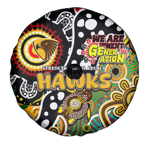 Hawks AFL Celebrating 50 Years of Naidoc Spare Tire Cover NAIDOC Week 2025 Aboriginal
