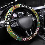 Hawks AFL Celebrating 50 Years of Naidoc Steering Wheel Cover NAIDOC Week 2025 Aboriginal