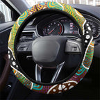 Hawks AFL Celebrating 50 Years of Naidoc Steering Wheel Cover NAIDOC Week 2025 Aboriginal