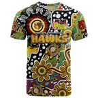 Personalised Hawks AFL Celebrating 50 Years of Naidoc T Shirt NAIDOC Week 2025 Aboriginal