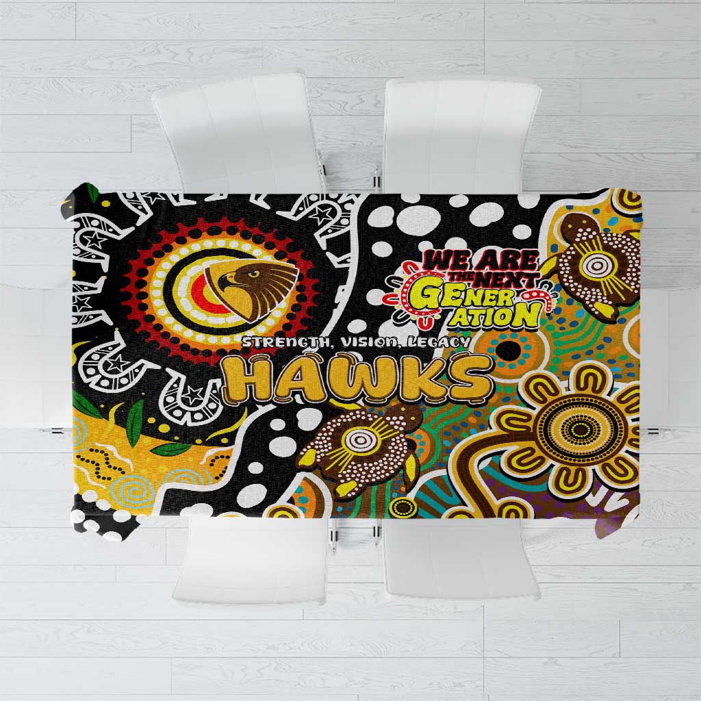 Hawks AFL Celebrating 50 Years of Naidoc Tablecloth NAIDOC Week 2025 Aboriginal