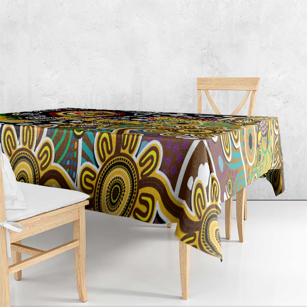 Hawks AFL Celebrating 50 Years of Naidoc Tablecloth NAIDOC Week 2025 Aboriginal