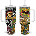 Hawks AFL Celebrating 50 Years of Naidoc Tumbler With Handle NAIDOC Week 2025 Aboriginal