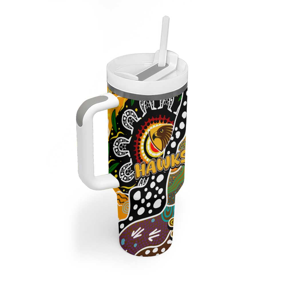 Hawks AFL Celebrating 50 Years of Naidoc Tumbler With Handle NAIDOC Week 2025 Aboriginal
