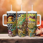 Hawks AFL Celebrating 50 Years of Naidoc Tumbler With Handle NAIDOC Week 2025 Aboriginal