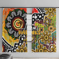 Hawks AFL Celebrating 50 Years of Naidoc Window Curtain NAIDOC Week 2025 Aboriginal