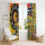 Hawks AFL Celebrating 50 Years of Naidoc Window Curtain NAIDOC Week 2025 Aboriginal