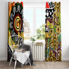 Hawks AFL Celebrating 50 Years of Naidoc Window Curtain NAIDOC Week 2025 Aboriginal