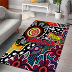 Demons AFL Celebrating 50 Years of Naidoc Area Rug NAIDOC Week 2025 Aboriginal