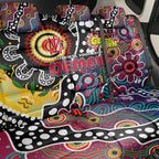 Demons AFL Celebrating 50 Years of Naidoc Back Car Seat Cover NAIDOC Week 2025 Aboriginal