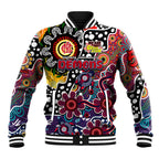Personalised Demons AFL Celebrating 50 Years of Naidoc Baseball Jacket NAIDOC Week 2025 Aboriginal