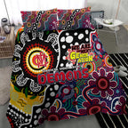 Demons AFL Celebrating 50 Years of Naidoc Bedding Set NAIDOC Week 2025 Aboriginal