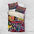 Demons AFL Celebrating 50 Years of Naidoc Bedding Set NAIDOC Week 2025 Aboriginal