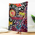 Demons AFL Celebrating 50 Years of Naidoc Blanket NAIDOC Week 2025 Aboriginal
