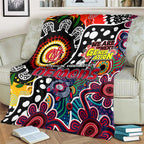 Demons AFL Celebrating 50 Years of Naidoc Blanket NAIDOC Week 2025 Aboriginal