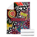 Demons AFL Celebrating 50 Years of Naidoc Blanket NAIDOC Week 2025 Aboriginal
