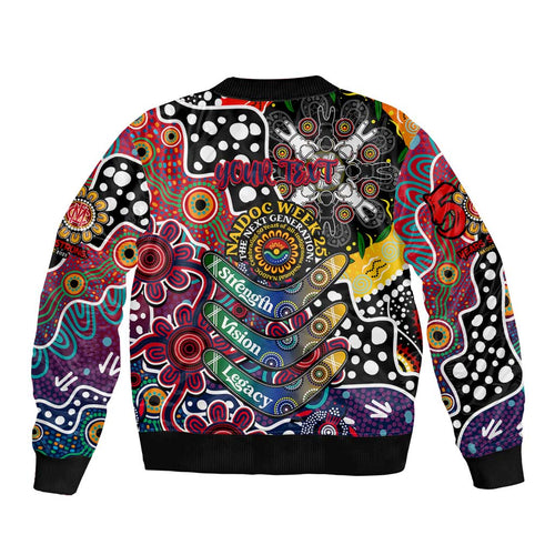 Personalised Demons AFL Celebrating 50 Years of Naidoc Bomber Jacket NAIDOC Week 2025 Aboriginal