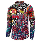 Personalised Demons AFL Celebrating 50 Years of Naidoc Button Sweatshirt NAIDOC Week 2025 Aboriginal