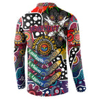 Personalised Demons AFL Celebrating 50 Years of Naidoc Button Sweatshirt NAIDOC Week 2025 Aboriginal