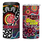 Demons AFL Celebrating 50 Years of Naidoc 4 in 1 Can Cooler Tumbler NAIDOC Week 2025 Aboriginal