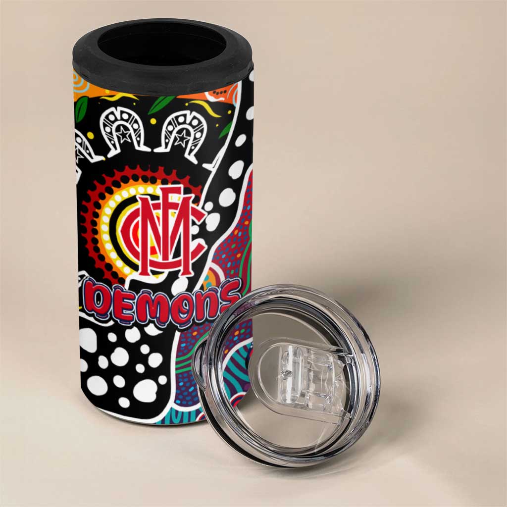 Demons AFL Celebrating 50 Years of Naidoc 4 in 1 Can Cooler Tumbler NAIDOC Week 2025 Aboriginal