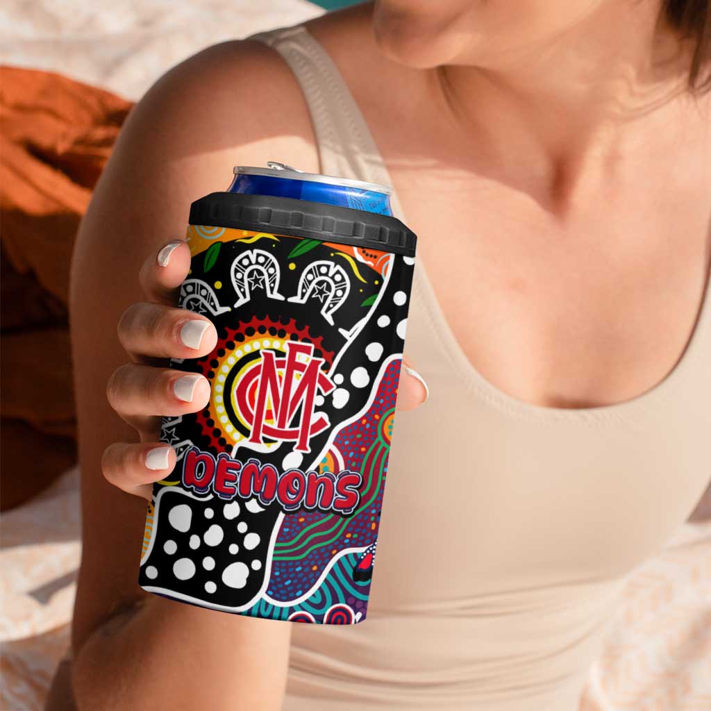 Demons AFL Celebrating 50 Years of Naidoc 4 in 1 Can Cooler Tumbler NAIDOC Week 2025 Aboriginal