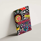 Demons AFL Celebrating 50 Years of Naidoc Canvas Wall Art NAIDOC Week 2025 Aboriginal