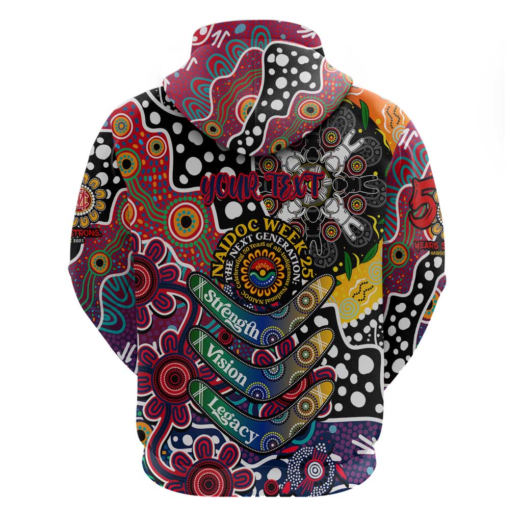 Personalised Demons AFL Celebrating 50 Years of Naidoc Hoodie NAIDOC Week 2025 Aboriginal