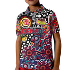 Personalised Demons AFL Celebrating 50 Years of Naidoc Kid Polo Shirt NAIDOC Week 2025 Aboriginal