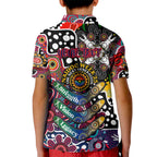 Personalised Demons AFL Celebrating 50 Years of Naidoc Kid Polo Shirt NAIDOC Week 2025 Aboriginal