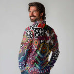 Personalised Demons AFL Celebrating 50 Years of Naidoc Long Sleeve Polo Shirt NAIDOC Week 2025 Aboriginal