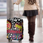 Demons AFL Celebrating 50 Years of Naidoc Luggage Cover NAIDOC Week 2025 Aboriginal
