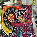 Demons AFL Celebrating 50 Years of Naidoc Quilt NAIDOC Week 2025 Aboriginal