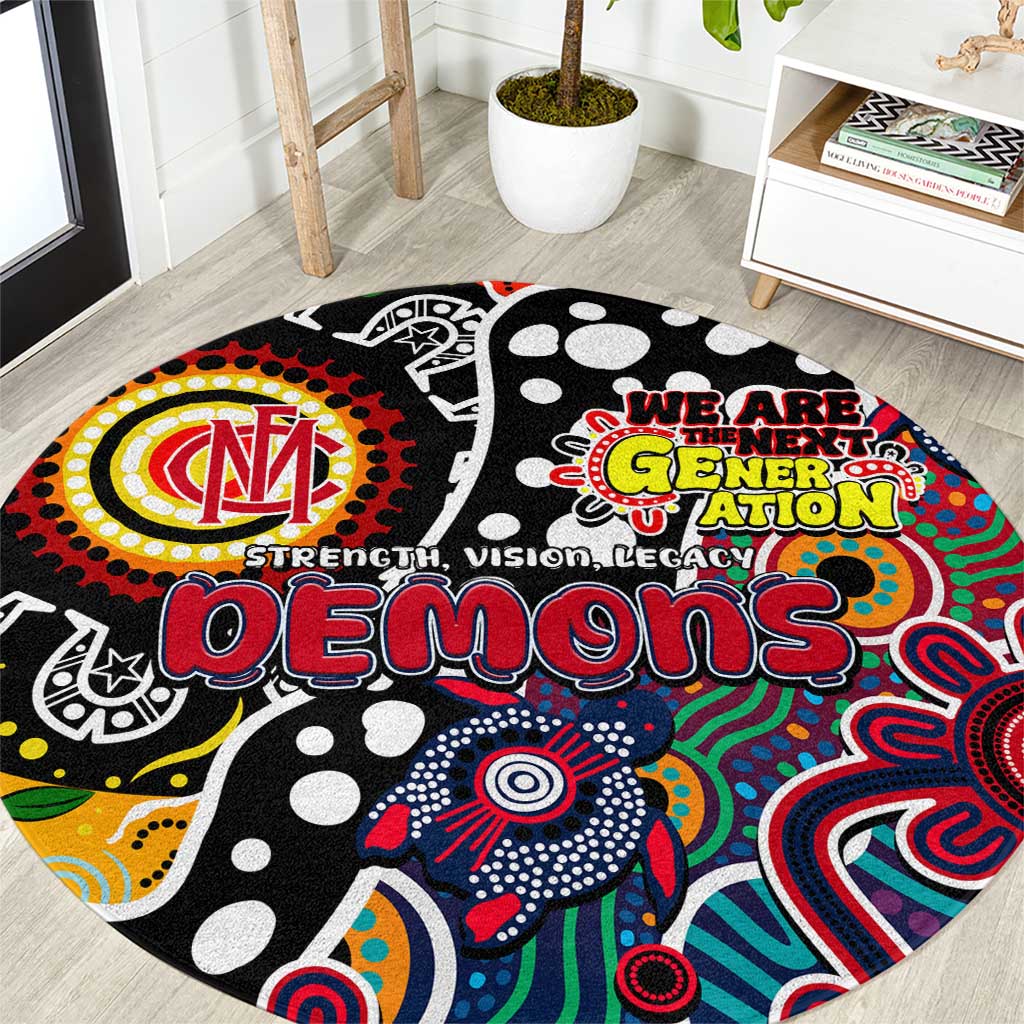 Demons AFL Celebrating 50 Years of Naidoc Round Carpet NAIDOC Week 2025 Aboriginal