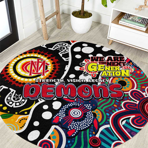 Demons AFL Celebrating 50 Years of Naidoc Round Carpet NAIDOC Week 2025 Aboriginal