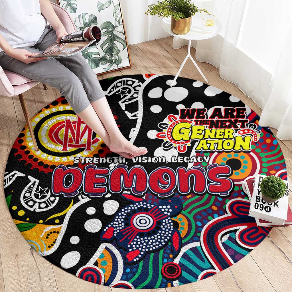 Demons AFL Celebrating 50 Years of Naidoc Round Carpet NAIDOC Week 2025 Aboriginal