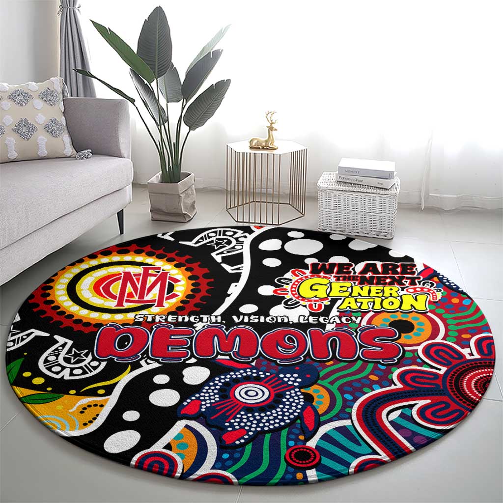 Demons AFL Celebrating 50 Years of Naidoc Round Carpet NAIDOC Week 2025 Aboriginal