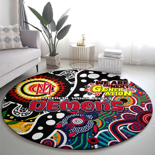 Demons AFL Celebrating 50 Years of Naidoc Round Carpet NAIDOC Week 2025 Aboriginal