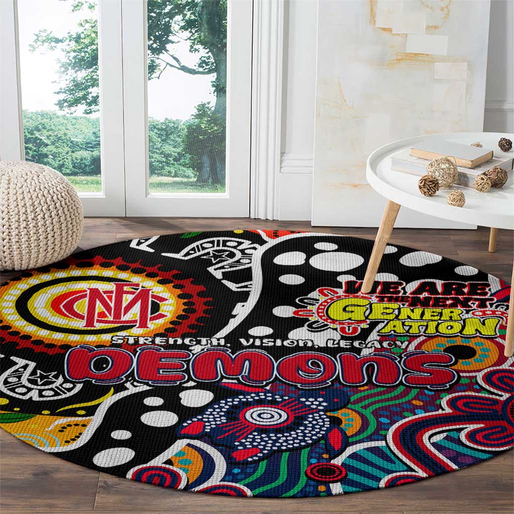 Demons AFL Celebrating 50 Years of Naidoc Round Carpet NAIDOC Week 2025 Aboriginal