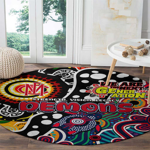 Demons AFL Celebrating 50 Years of Naidoc Round Carpet NAIDOC Week 2025 Aboriginal