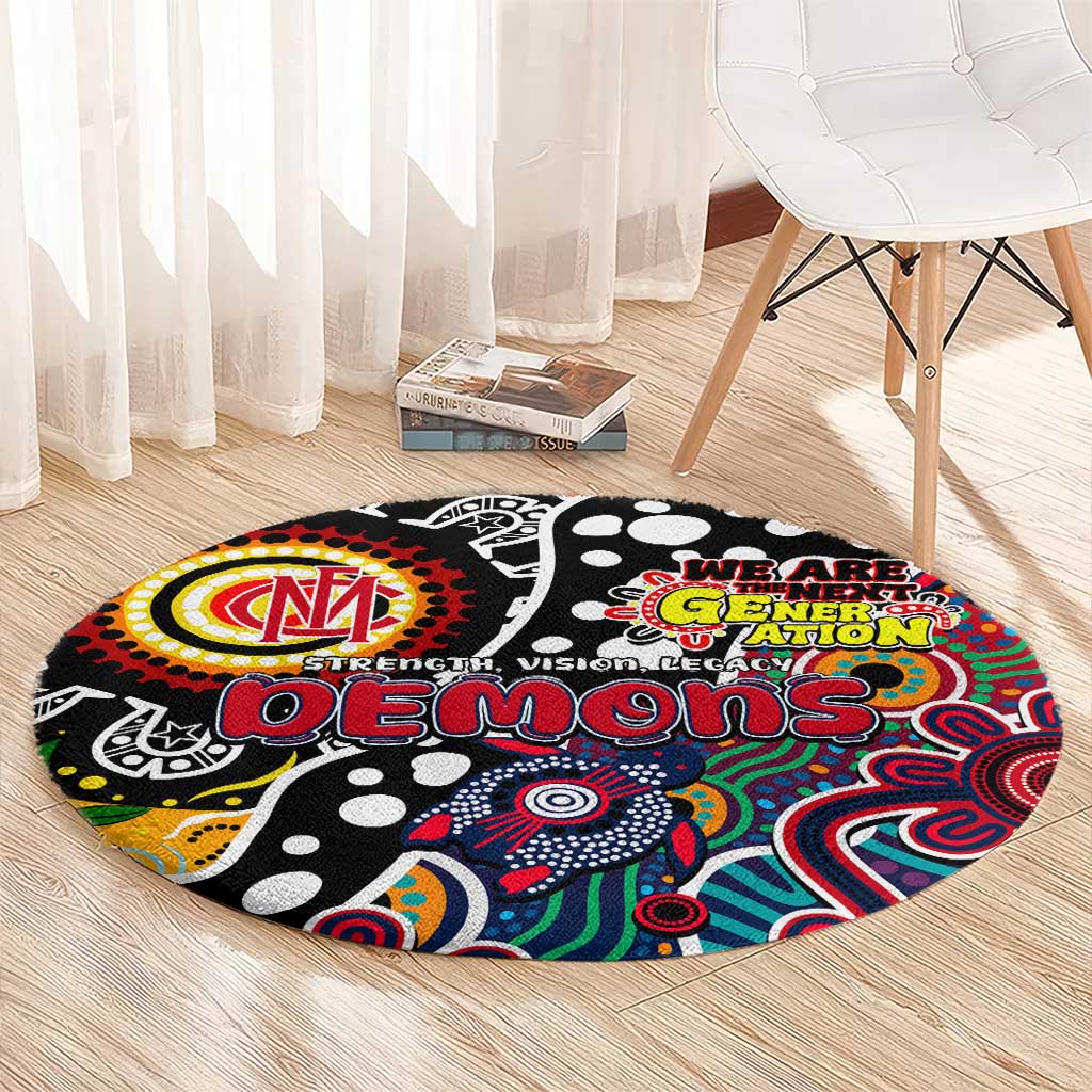 Demons AFL Celebrating 50 Years of Naidoc Round Carpet NAIDOC Week 2025 Aboriginal