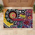 Demons AFL Celebrating 50 Years of Naidoc Rubber Doormat NAIDOC Week 2025 Aboriginal