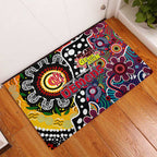 Demons AFL Celebrating 50 Years of Naidoc Rubber Doormat NAIDOC Week 2025 Aboriginal