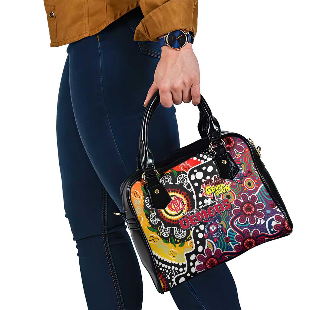 Demons AFL Celebrating 50 Years of Naidoc Shoulder Handbag NAIDOC Week 2025 Aboriginal