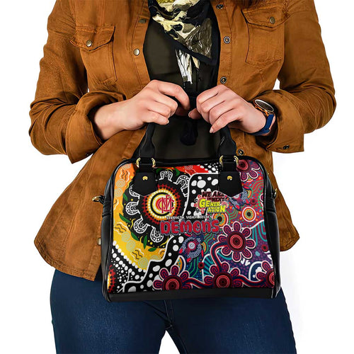 Demons AFL Celebrating 50 Years of Naidoc Shoulder Handbag NAIDOC Week 2025 Aboriginal