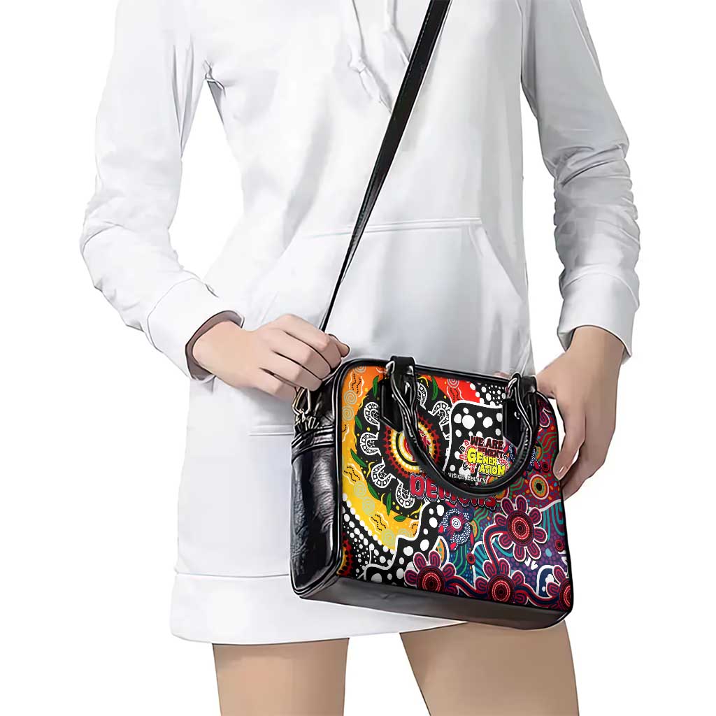 Demons AFL Celebrating 50 Years of Naidoc Shoulder Handbag NAIDOC Week 2025 Aboriginal
