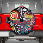 Demons AFL Celebrating 50 Years of Naidoc Spare Tire Cover NAIDOC Week 2025 Aboriginal