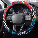 Demons AFL Celebrating 50 Years of Naidoc Steering Wheel Cover NAIDOC Week 2025 Aboriginal