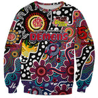 Personalised Demons AFL Celebrating 50 Years of Naidoc Sweatshirt NAIDOC Week 2025 Aboriginal