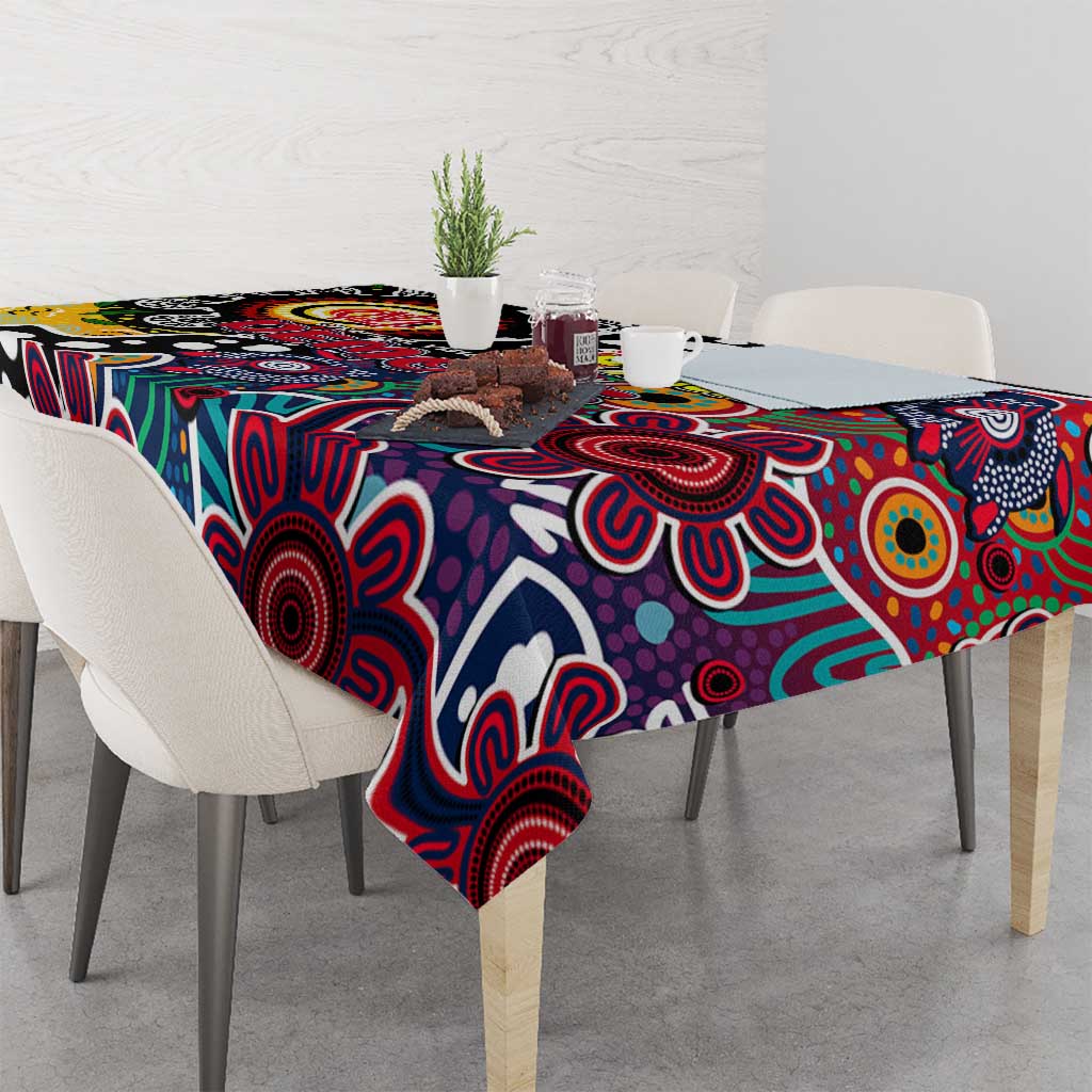 Demons AFL Celebrating 50 Years of Naidoc Tablecloth NAIDOC Week 2025 Aboriginal